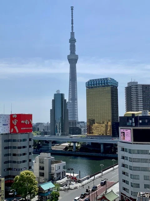 Best Clubs in Tokyo: Tokyo Skytree view from Senso-Ji